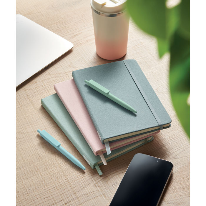 Carnet A5 couverture RPET 600D Note RPET Carnet A5 couverture RPET 600D Note RPET – vue 2