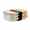 Lunch box en acier inox. 600ml Savanna