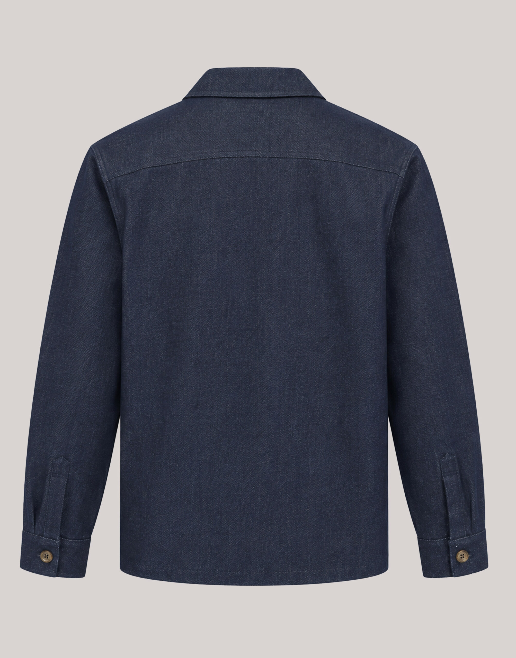 Surchemise en denim unisexe fabriquée en France Montesquieu Surchemise en denim unisexe fabriquée en France Montesquieu – vue 5