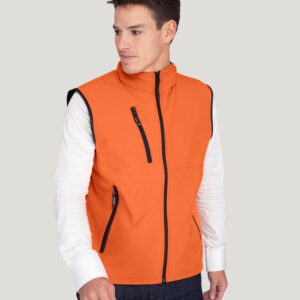Bodywarmer softshell unisexe 2 couches Monteviso – vue 2