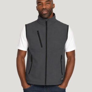 Bodywarmer softshell unisexe 2 couches Monteviso – vue 4