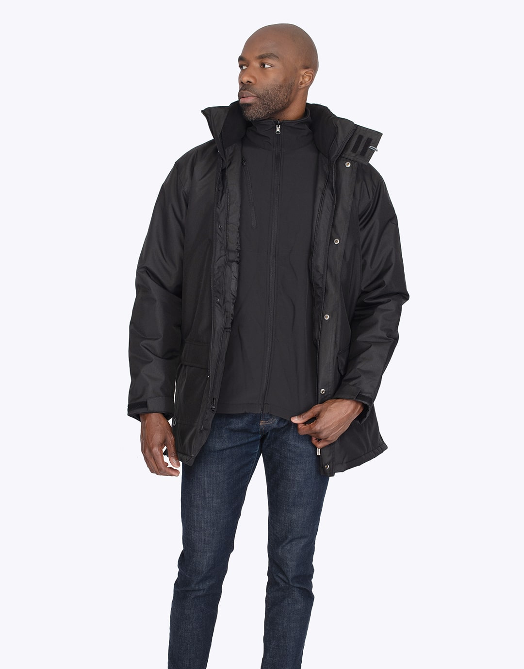 Parka 3 en 1 avec softshell amovible Morok Parka 3 en 1 avec softshell amovible Morok – vue 3