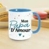 Mug Bleu Mon Papa d'Amour