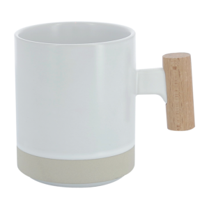 Mug ceramique/bois 33cl