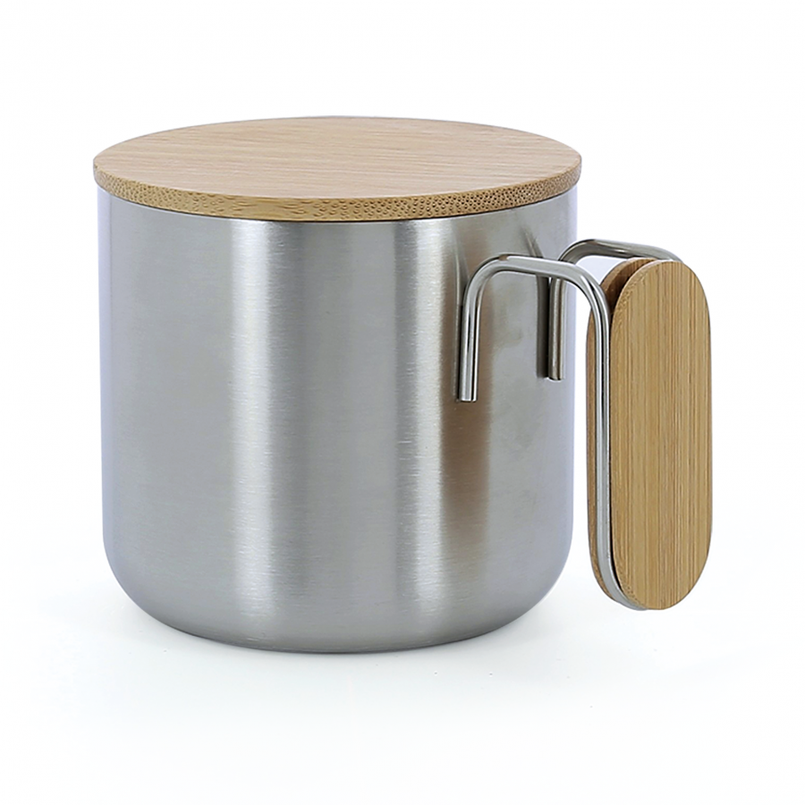 Mug inox bambou 35cl Mug inox bambou 35cl