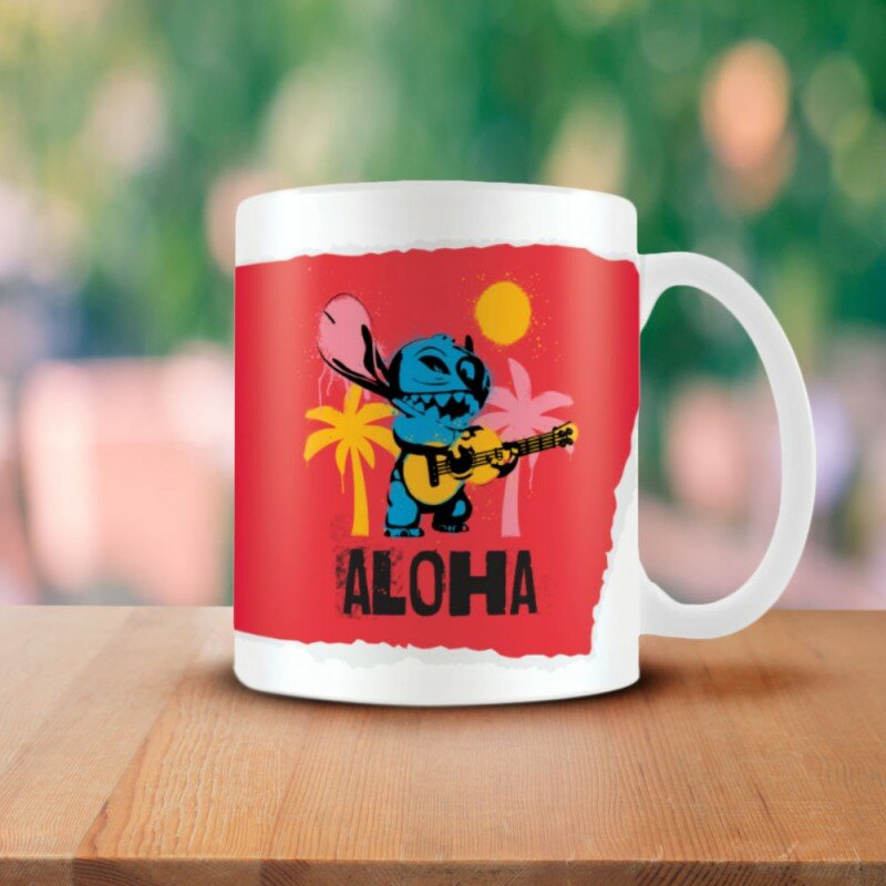 Mug Lilo & Stitch Disney Aloha Mug Lilo & Stitch Disney Aloha