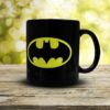 Mug Noir Batman Logo Chauve-Souris