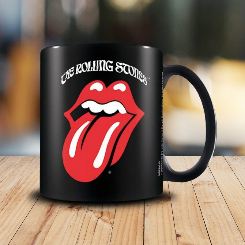 Mug Noir The Rolling Stones Mug Noir The Rolling Stones