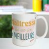 Mug Paillettes Maîtresse Tu es la Meilleure