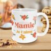 Mug Paillettes Mamie je t'aime