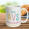 Mug Paillettes Une AVS Formidable