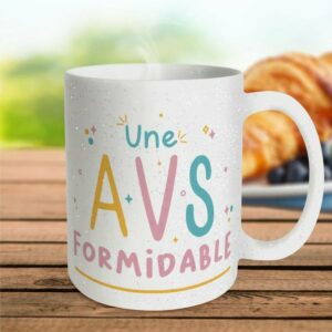Mug Paillettes Une AVS Formidable