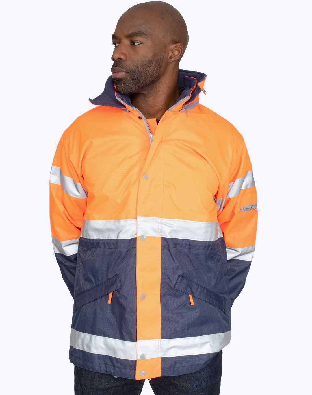 Parka 3 en 1 haute visibilité Nordik Parka 3 en 1 haute visibilité Nordik