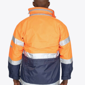 Parka 3 en 1 haute visibilité Nordik – vue 2