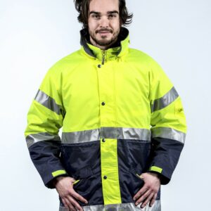 Parka 3 en 1 haute visibilité Nordik – vue 3