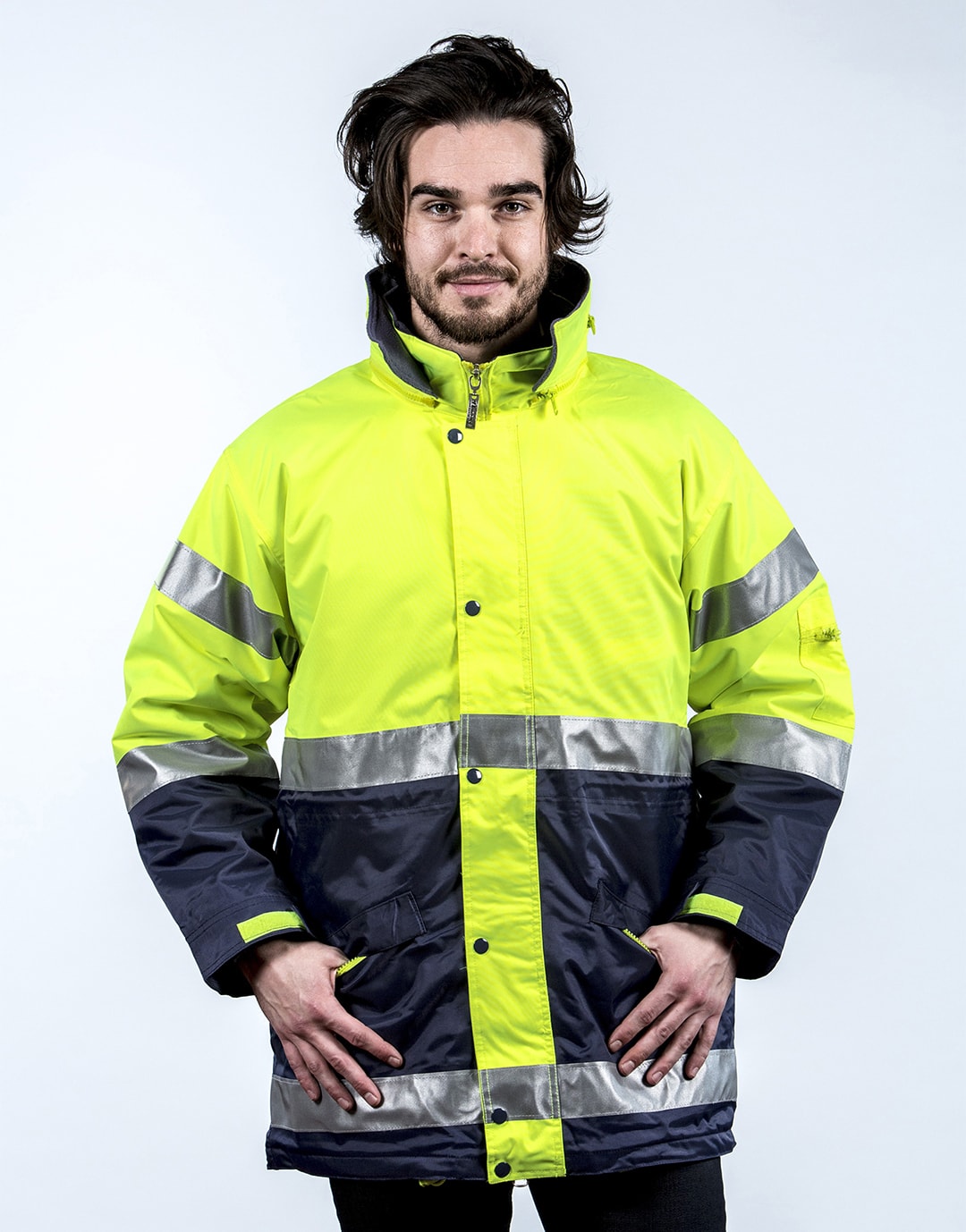 Parka 3 en 1 haute visibilité Nordik Parka 3 en 1 haute visibilité Nordik – vue 3