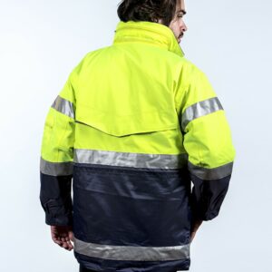 Parka 3 en 1 haute visibilité Nordik – vue 4