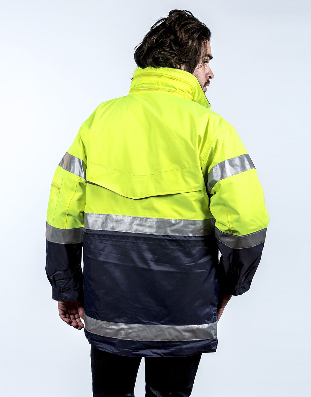 Parka 3 en 1 haute visibilité Nordik Parka 3 en 1 haute visibilité Nordik – vue 4
