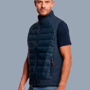 Bodywarmer hybride softshell et doudoune Omega – vue 3