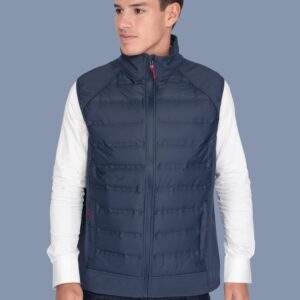 Bodywarmer hybride softshell et doudoune Omega – vue 4