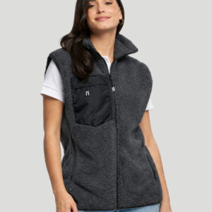Bodywarmer sherpa femme Onka – vue 4