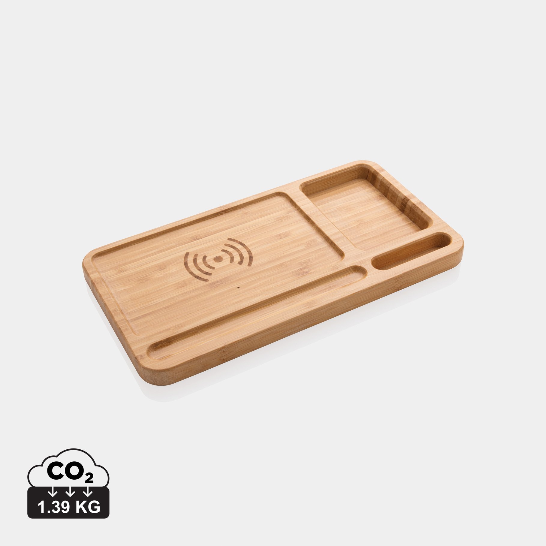 Organiseur de bureau avec induction 5W Organiseur de bureau avec induction 5W