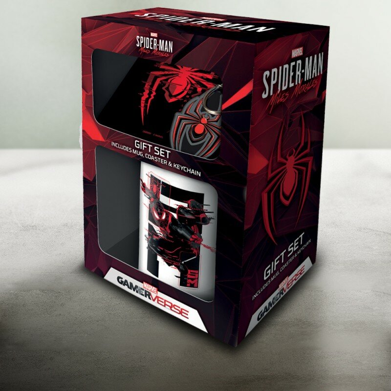 Pack Spiderman Marvel - Tasse, Sous-Verre et Porte-Clés Pack Spiderman Marvel - Tasse, Sous-Verre et Porte-Clés