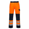 Pantalon Orange/Navy Portwest MV36