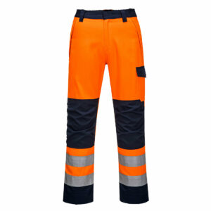 Pantalon Orange/Navy Portwest MV36
