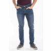 Pantalon Rica Lewis Jean Homme Ajusté Stretch Stone