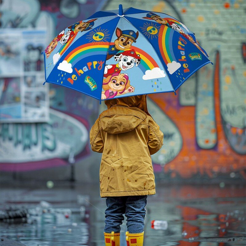 Parapluie Pat'Patrouille 42/8 Be Happy Smile Parapluie Pat'Patrouille 42/8 Be Happy Smile
