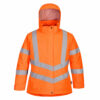 Parka d'hiver haute visib fem Portwest LW74
