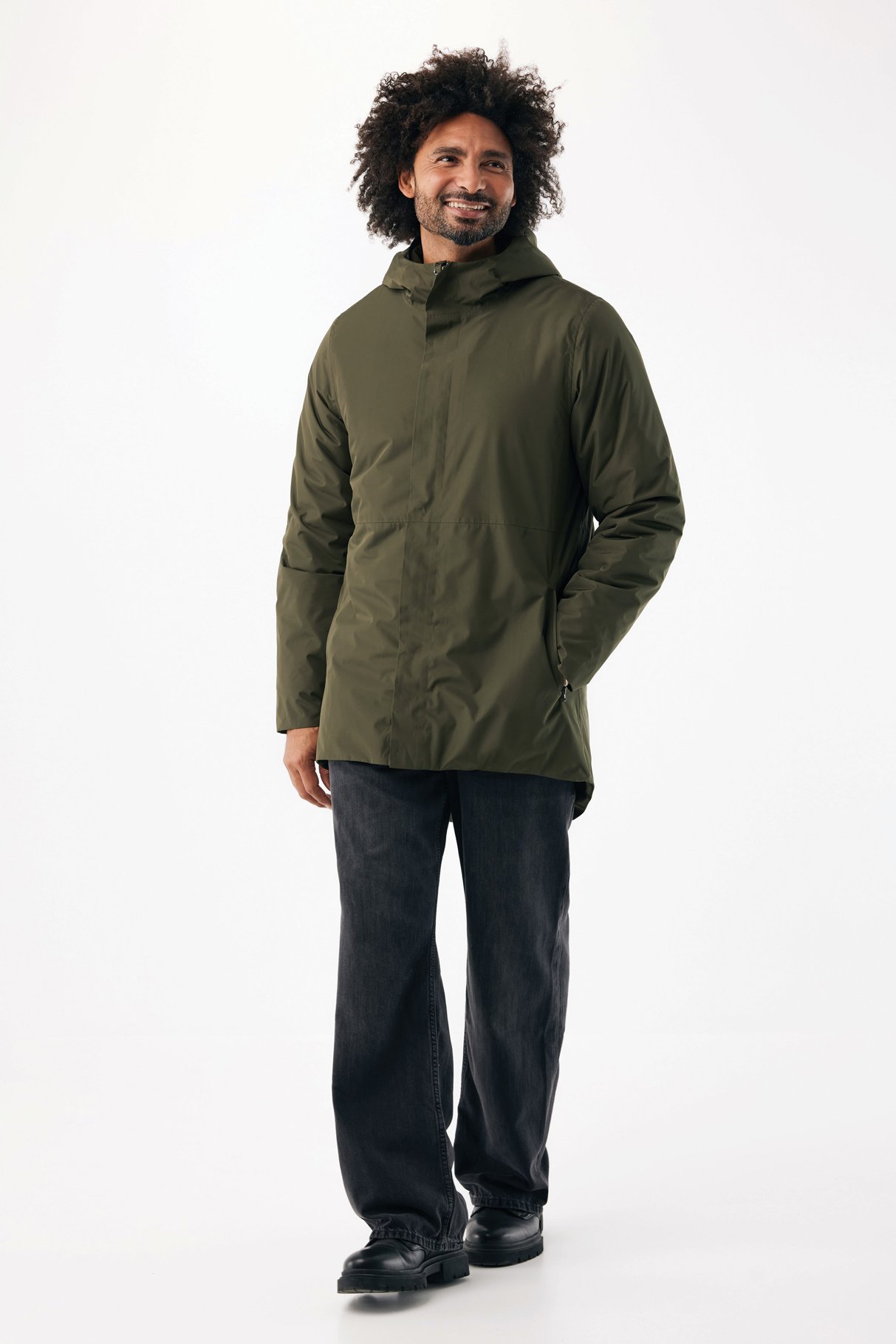 Parka en polyester recyclé IQONIQ Thelon Parka en polyester recyclé IQONIQ Thelon