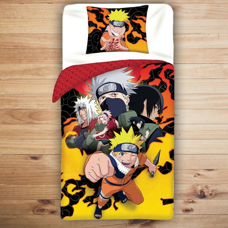 Parure de Lit Naruto Flammes Parure de Lit Naruto Flammes