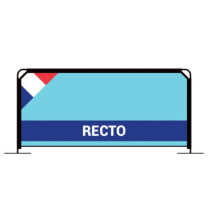 Totem de guidage Path Flag – vue 3