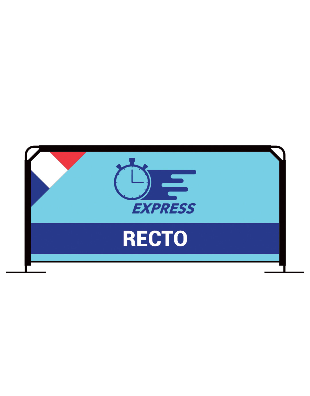 Totem de guidage Path Flag Totem de guidage Path Flag – vue 4