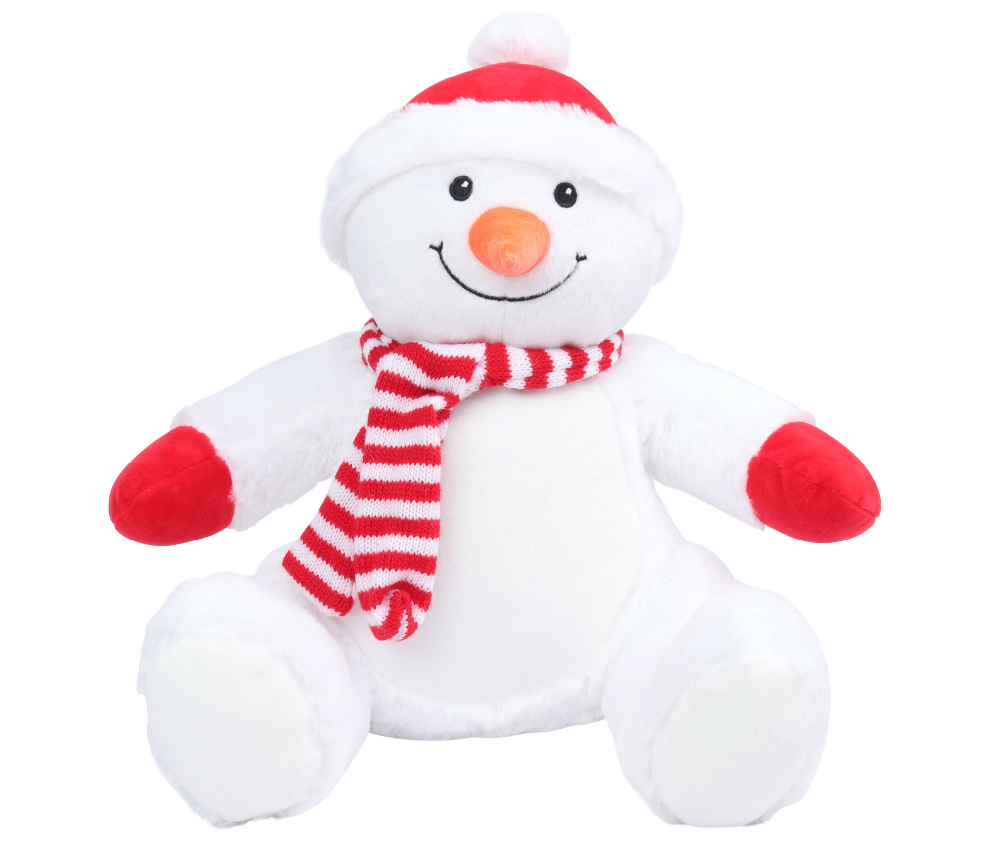 Peluche bonhomme de neige Mumbles Zippie Snowman Peluche bonhomme de neige Mumbles Zippie Snowman