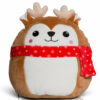 Peluche cerf de Noël Mumbles Squidgy Christmas Deer