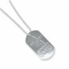 Plaque gi aluminium logo estampe