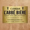 Plaque Métallique Professionnelle Clinique l'Abbé Bière