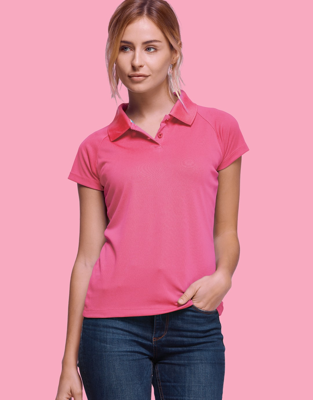Polo femme respirant Plurielles Polo femme respirant Plurielles – vue 4