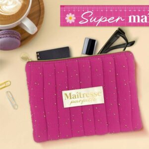 Pochette Rose et Dorée Maîtresse Parfaite