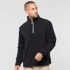 Polaire col zippé contrasté Black&match Persic