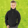 Polaire col zippé enfant en polyester recyclé Result Junior Recycled Microfleece Top