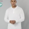 Polo adulte blanc Charlot