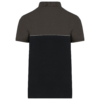 Polo bicolore écoresponsable manches courtes unisexe WK. Designed To Work WK210