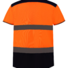Polo bicolore haute visibilité Yoko YHVJ220