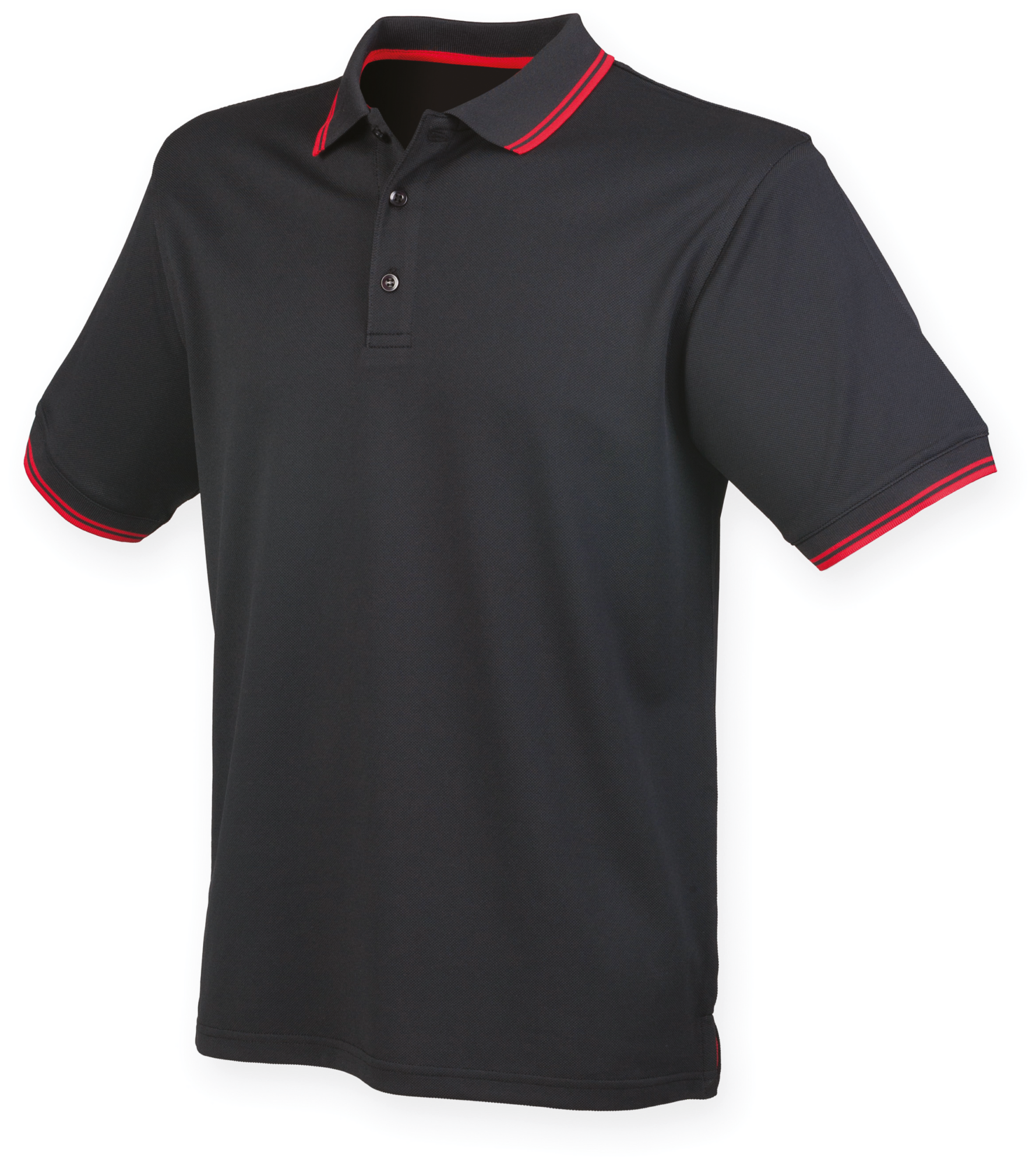 Polo Cool Plus avec liseré Henbury H482 Polo Cool Plus avec liseré Henbury H482