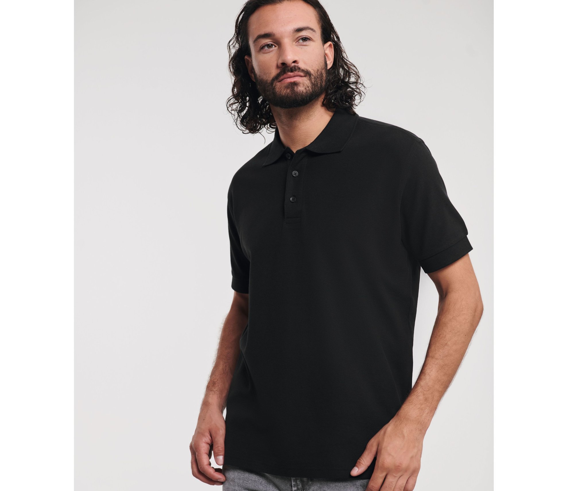 Polo coton 220 résistant à 60° Russell Men's Ultimate Cotton Polo coton 220 résistant à 60° Russell Men's Ultimate Cotton
