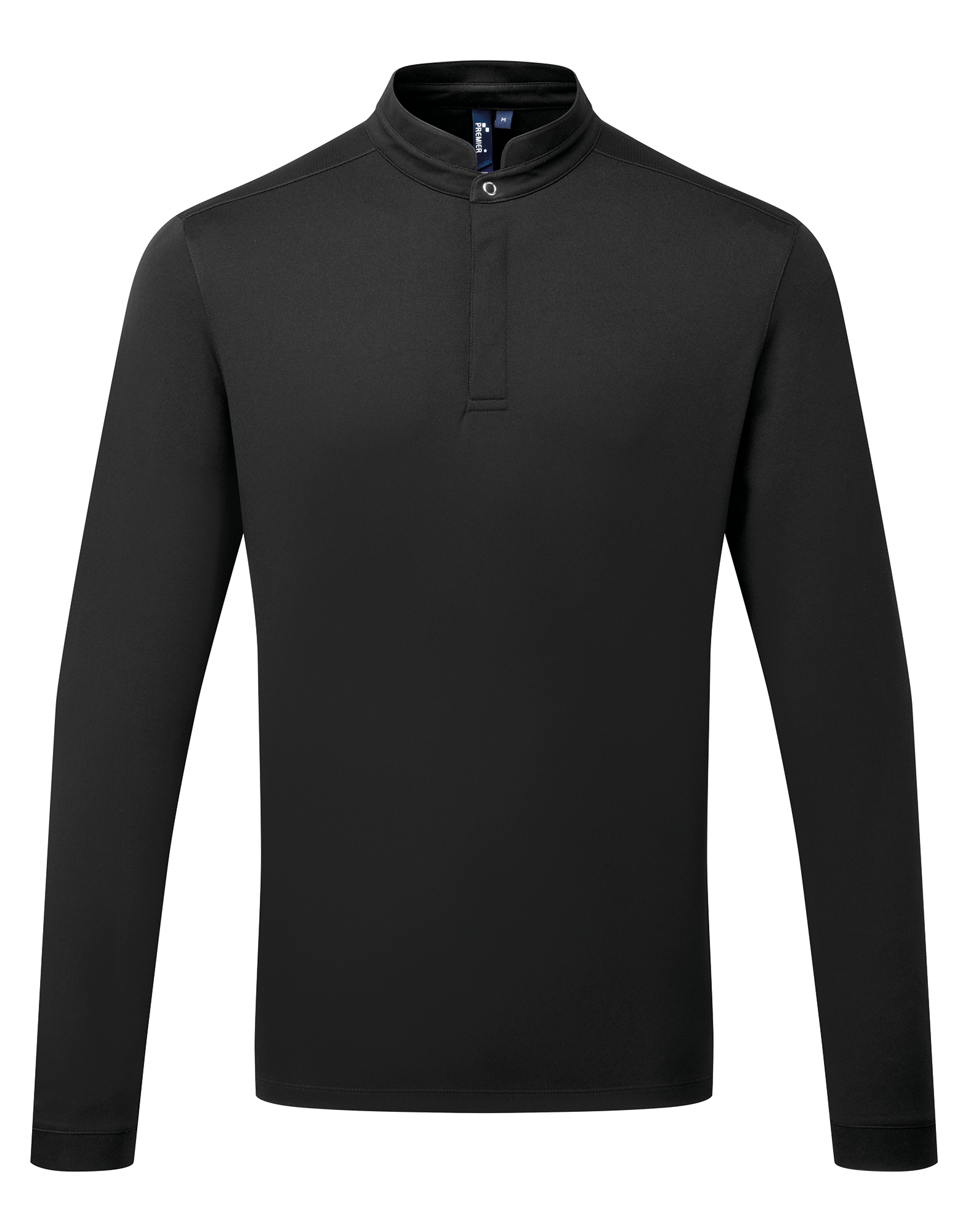 Polo de cuisinier Coolchecker Essential à manches longues Premier PR647 Polo de cuisinier Coolchecker Essential à manches longues Premier PR647